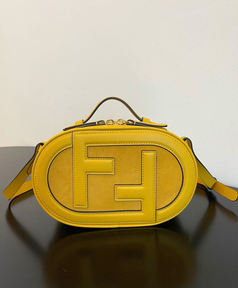 Fendi Mini Camera Case Bag 8BS058 Yellow